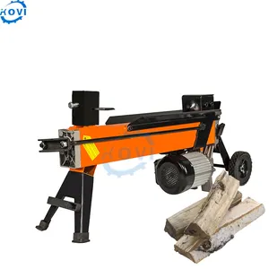 High quality fast log cutter and splitter hydraulic wood cone splitting machine