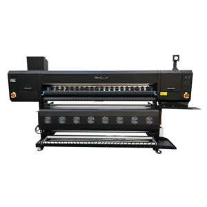 Hancolor चीन कारखाने उच्च बनाने की क्रिया प्रिंटर गर्मी प्रेस मशीन 4 Printheads 180cm प्रिंट आकार पर प्रत्यक्ष कालीन पर्दा