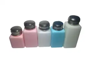 Screw Cap HDPE Matte Surface 250ml ESD Alcohol Bottle