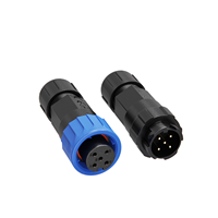 Connecteur Circulaire 10A M16 Autobloquant Étanche IP67 – Terminal d'Alimentation Assemblé pour Capteurs Industriels et Systèmes de Contrôle d'Automatisation