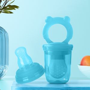 ทารกและเด็กเล็กผลไม้อาหารเสริมอาหารกัดถุงตาข่ายซิลิโคนเต็มรูปแบบอุปกรณ์ให้อาหารสำหรับทารก - Product Image 4