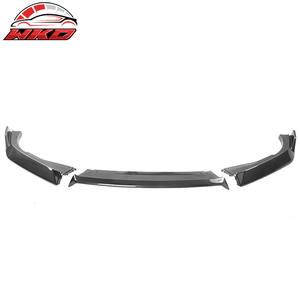 Protector de Parachoques Delantero para Honda Accord 2018-2021, Estilo IKON V3, Impresión de Fibra de Carbono, PP, 3 Piezas, Difusor, Protector de Mentón - Product Image 4