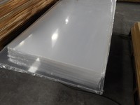 Vente en gros de panneaux en plastique PMMA Plexiglas coulé de 3 mm (1/8 po), feuilles acryliques transparentes de 4x8 pieds