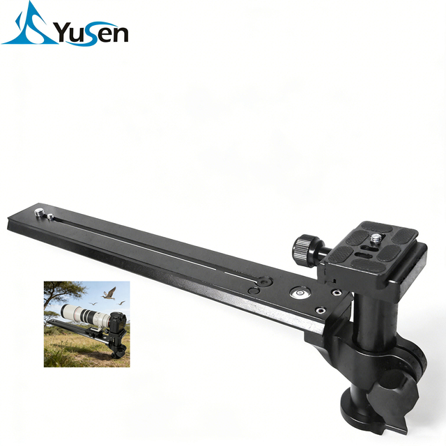 Stability Enhancement Lens Support Mount Quick Release for 600-800mm Lens Adjustable Position Ideal for Long Focus Lenses