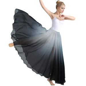 Costume de danse du ventre, jupe longue pour femmes et filles, jupe longue élégante pour <span class=keywords><strong>festival</strong></span> de danse - Product Image 3