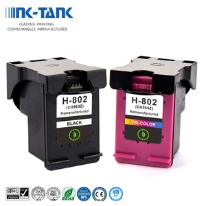 <span class=keywords><strong>Cartouche</strong></span> d'encre remanufacturée de qualité supérieure INK-TANK 802 XL 802XL couleur noire <span class=keywords><strong>pour</strong></span> <span class=keywords><strong>imprimante</strong></span> <span class=keywords><strong>HP</strong></span> <span class=keywords><strong>Deskjet</strong></span> 1050 1000 2010 - Product Image 1