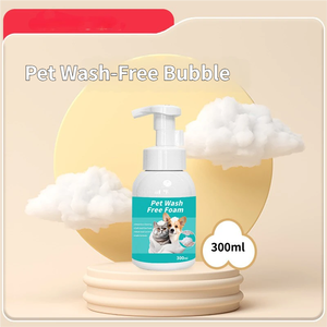 Mousse nettoyante OEM pour animaux de compagnie, décontamination pour chiens et chats, <span class=keywords><strong>sans</strong></span> rinçage, parfum longue durée, <span class=keywords><strong>lavage</strong></span> corporel 300ml, utilisation en salle de bain - Product Image 3