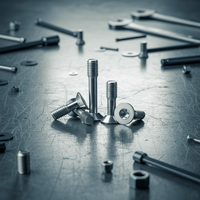 Servicios de Fundición de Productos de Ferretería: Tornillos Torx de Cabeza Plana de Acero Inoxidable de Alta Precisión para Producción por Lotes, Piezas de Máquina CNC