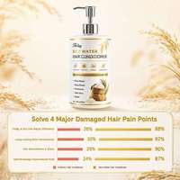 Après-shampoing Réparateur Anti-Casse et Anti-Frisottis à l'Eau de Riz, Beurre de Karité et Biotine pour Cheveux Abîmés : Hydratation, Lissage et Volume