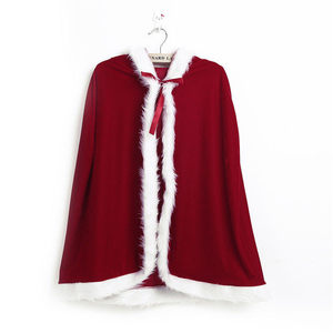 Nueva Capa Corta de Terciopelo Rojo <span class=keywords><strong>Vino</strong></span> de <span class=keywords><strong>Caperucita</strong></span> <span class=keywords><strong>Roja</strong></span> para Halloween, Unisex - Product Image 4