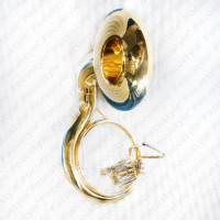 Sousaphone entièrement en métal de qualité supérieure laque d'or C clé Sousaphone bon prix Sousaphone professionnel