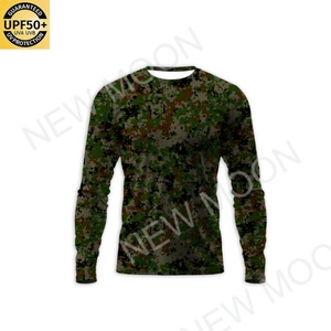 เสื้อตกปลาผู้ชายแขนยาวแบบแห้งเร็ว UPF50+ ออกแบบเองได้ตามสั่ง ขายส่ง ฟังก์ชั่นกันน้ำ แห้งไว - Product Image 3