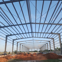 Almacén de Estructura de Acero Prefabricado, Taller Industrial Personalizado de Acero