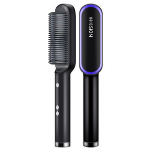 Brosse lissante électrique à chauffage rapide, coiffage en 3 minutes, brevet mondial, protection contre la surchauffe, anti-brûlure, usage domestique et professionnel - Product Image 2