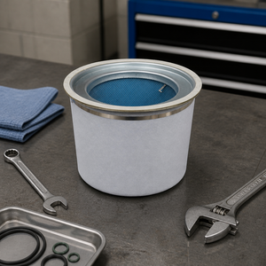 Élément filtrant séparateur d'huile de remplacement Ingersoll Rand 39894597 pour compresseur d'air à vis série SSR <span class=keywords><strong>Cougar</strong></span> OS295-011 - Product Image 1