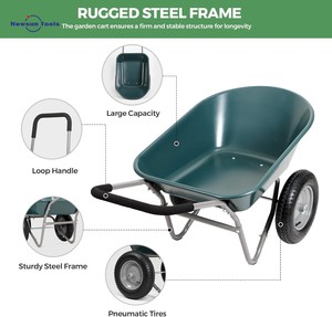 <span class=keywords><strong>Carretilla</strong></span> de Construcción de <span class=keywords><strong>Dos</strong></span> <span class=keywords><strong>Ruedas</strong></span> NS Factory, la Más Vendida, con Bandeja de Plástico y Llanta de Plástico, <span class=keywords><strong>Carretilla</strong></span> Doble - Product Image 3
