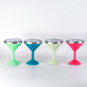 Verres à vin rouge et à bière haut de gamme en acier inoxydable 304 double paroi pour voiture, 301-400 ml, emballage en boîte blanche, vente en gros transfrontalière - Product Image 2