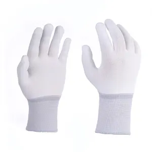 Guantes de vinilo desechables – sin polvo, transparentes, libres de látex y  libres de alergias, plásticos, para trabajo, servicio de alimentos