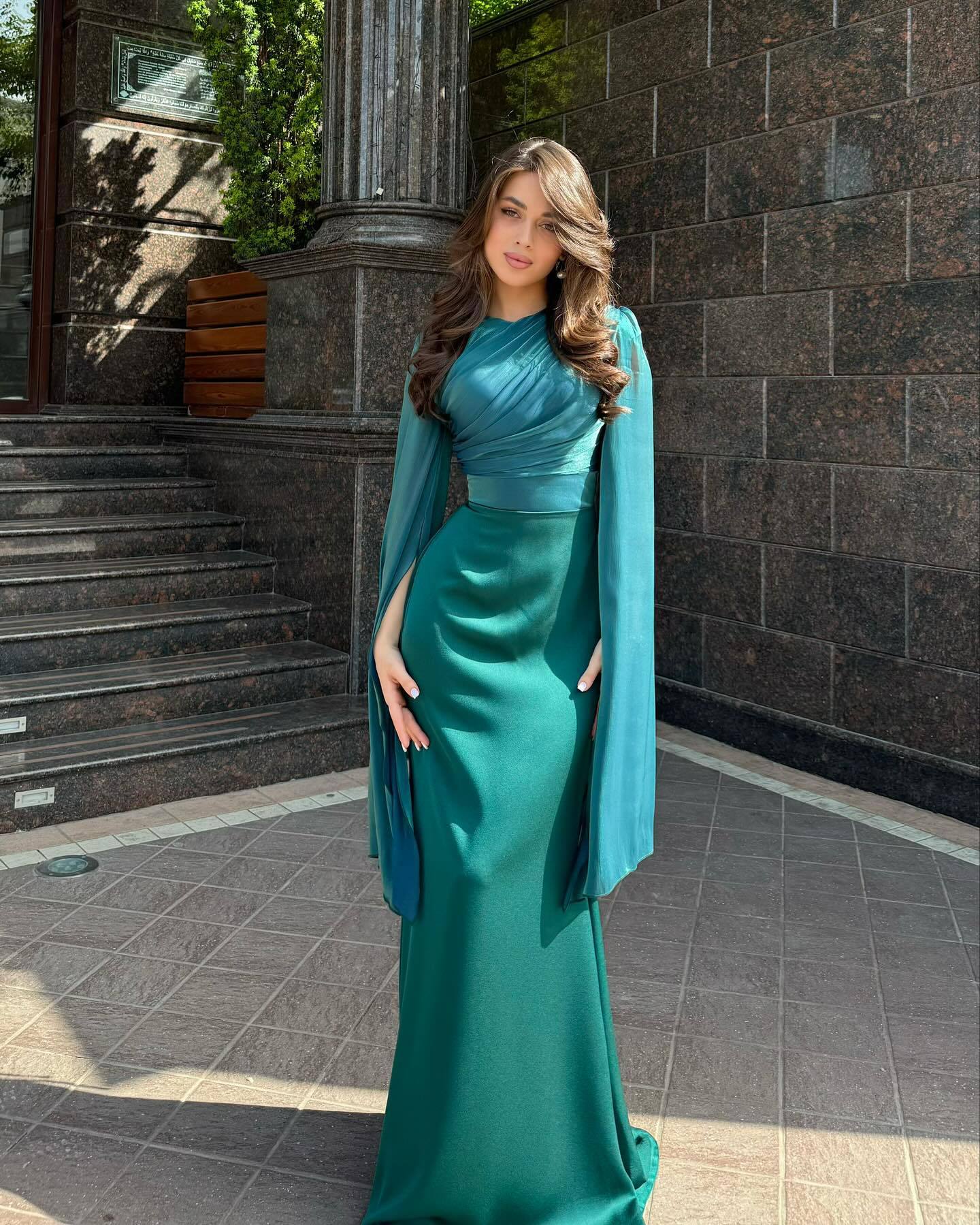 Autumn Patchwork Gauze Sleeve Party Dresses Socialite Party Evening Gown Ladies Lace-Up Back Design Dress Women Autumn Patchwork Gauze Sleeve Party Dresses Socialite Party Evening Gown Ladies Lace-Up Back Design Dress Women