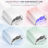 Lampe à ongles UV LED sans fil YAQIN JMD-606 115W, 45 LED, 5200mAh, rechargeable, lampe de séchage professionnelle pour gel, OEM ODM