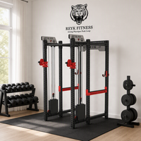 Équipement de musculation et de fitness de haute qualité, directement de l'usine, pour salle de sport commerciale et usage domestique, avec cadre à six colonnes et câble croisé, avec garantie