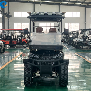 Voiture de golf électrique homologuée pour la route, 4 places, avec batterie au lithium et certification CE - Product Image 2