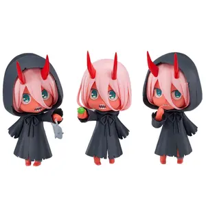 10CM Darling Amine Zero Two Q Version Adult Standing Infancy Action Figure Collectible Doll Toys Model