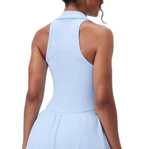Ensemble de jupes de sport pour femmes, personnalisées, légères, respirantes, à séchage rapide, pour le golf, le yoga et le tennis, avec logo frontal pour les sports rapides - Product Image 4