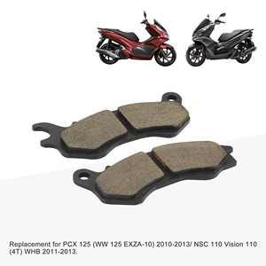Plaquettes de frein avant GOOFIT pour moto PCX <span class=keywords><strong>125</strong></span> (WW <span class=keywords><strong>125</strong></span> EXZA-10) 2010-2013/ NSC 110 Vision 110 (4T) WHB 2011-2013 - Product Image 5