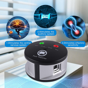 Répulsif à ultrasons pour souris, insectes et écureuils, à branchement secteur, ABS, 360 degrés, fréquence variable, dissuasion des rongeurs - Product Image 4