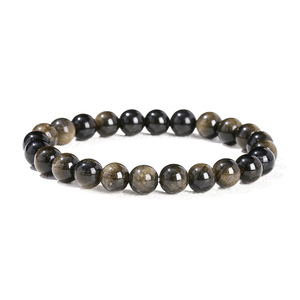 Gelang manik-manik batu Imperial, gelang manik-manik buatan tangan dapat disesuaikan untuk wanita, perhiasan batu permata alami gaya trendi - Product Image 5