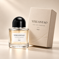 Flacon de parfum personnalisé 30ml 50ml 100ml, emballage de parfum en verre vide de luxe pour marque privée