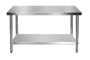 VICTORY KITCHEN Table de travail en acier inoxydable 304 Offre Spéciale base de table de travail en inox avec support pour restaurants/hôtels de restauration - Product Image 5