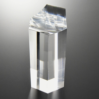 Bloc De verre en plexiglas transparent De 8 pouces, colonne irrégulière, bloc acrylique, objets bidimensionnels ou tridimensionnels, bloc Laser acrylique