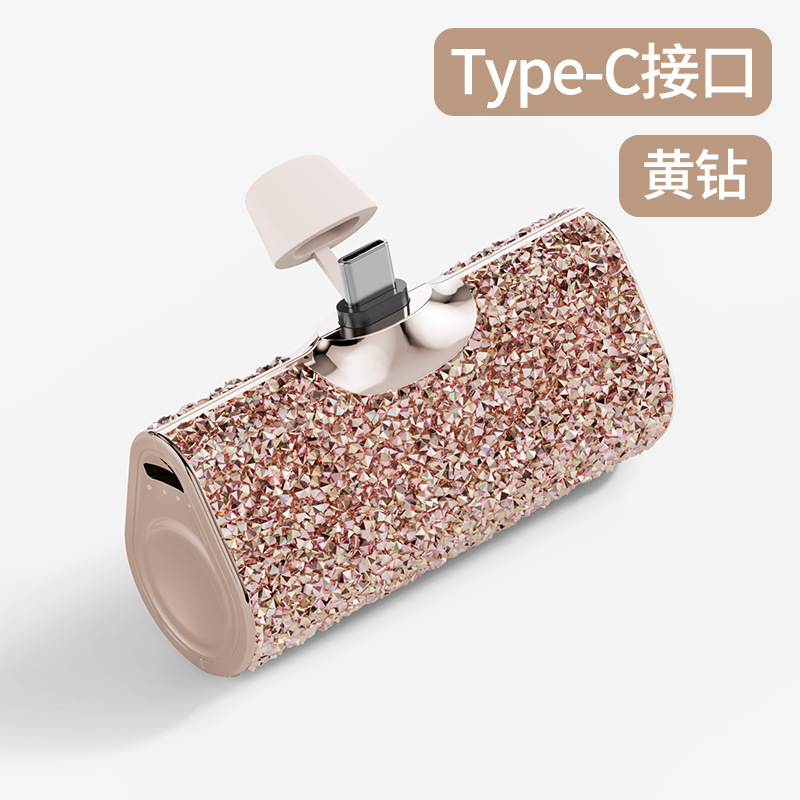 Diamant doré pour type-c