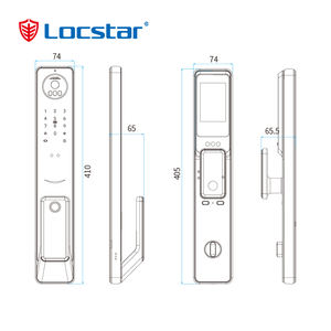 กุญแจล็อคประตูดิจิตอลอัจฉริยะ ปี 2026 พร้อมระบบความปลอดภัย ควบคุมผ่านแอป Tuya Zigbee สำหรับประตูหน้าบ้าน ใช้ได้ทั้งภายนอกและภายใน - Product Image 6
