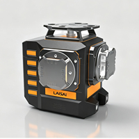 Niveau laser réversible LAISAI LS6682, 12 lignes, niveau électronique automatique pour la mesure en construction intérieure et extérieure