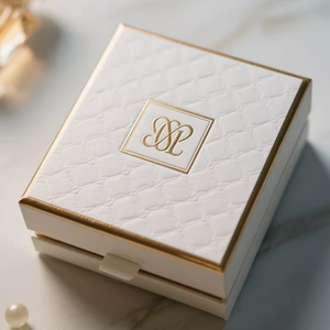 Perfume árabe con logotipo personalizado, caja de regalo de cartón de lujo, botella de vidrio de 10 ml y 50 ml, caja de regalo deslizante con papel de regalo. - Product Image 5