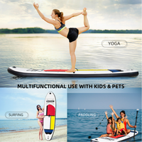 Planche à pagaie gonflable de plein air personnalisée neuve d'usine, meilleures planches à pagaie gonflables et accessoires en gros pour le surf, la pêche et le yoga
