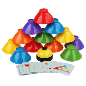 2024 nuevas llegadas dos jugadores <span class=keywords><strong>contra</strong></span> cuencos apilados juguetes superventas juguetes educativos Montessori para niños pequeños y niñas CE - Product Image 1