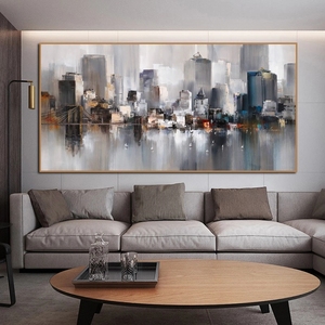 Hot Selling Wholesale <strong>Etsy</strong> Dropshipping Home Decor Painting Abstract <strong>Art</strong> Scenery Oil Painting - Product Image 1