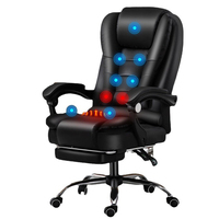 Chaise de bureau ergonomique de luxe moderne pour cadre dirigeant, vente directe d'usine