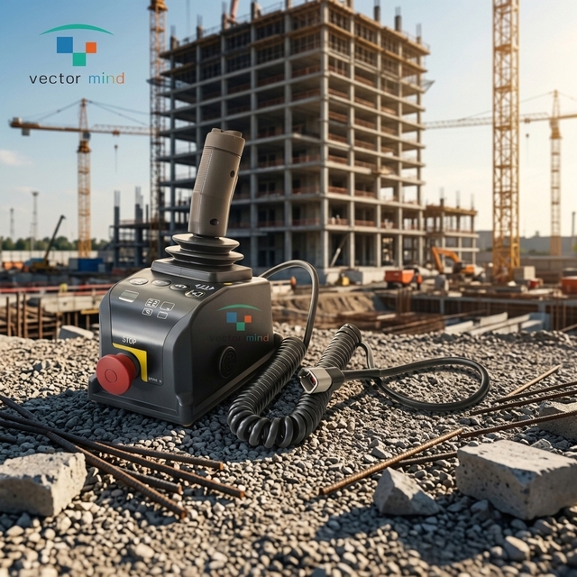 Genie 100840 Joystick MEWP Upper Control Unit Aerial Work Proportional Plug and Play Replacement Platform Control Box