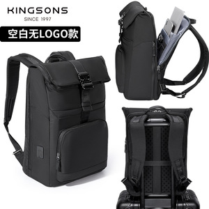 Kingsons Business Backpack 15 Inch Laptop <b>Bag</b> Water Resistant Travel <b>Work</b> Unisex Solid Color 20-35L Capacity - Product Image 2