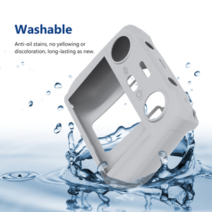 Pour DJI RC <span class=keywords><strong>2</strong></span> <span class=keywords><strong>Mavic</strong></span> <span class=keywords><strong>Air</strong></span> 3 <span class=keywords><strong>Drone</strong></span> accessoires télécommande couverture Silicone anti-poussière étui de Protection manchon - Product Image 3