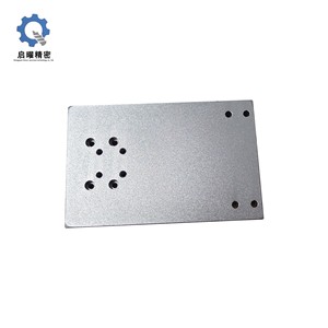 Placa de aluminio, mecanizado CNC, piezas personalizadas para robot, precisión de 0.02 mm de tolerancia, QY-LBJG1 - Product Image 2