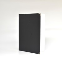 Livre de menus d'album photo A4 en cuir de qualité supérieure de haute qualité pour restaurants durable et écologique