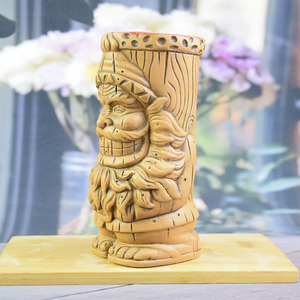 Factory Direct 600ml <strong>Tiki</strong> Ceramic Mugs Eco-Friendly Wine Mugs <strong>for</strong> Parties &amp; Gifting Low Prices on Various Festivals - Product Image 6