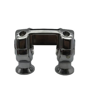 Risers Modificados de Aleación de Aluminio Cromado CNC de 1.25 Pulgadas de Alta Calidad para M8 Softail Breakout Street Bob - Product Image 1