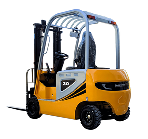 CPD20 D Elektro-Gabelstapler 4-Rad 2000kg Dreifach-Mast Vollgummireifen 3-6m Hubhöhe für Lager Fabrik Material-Gabelstapler - Product Image 1